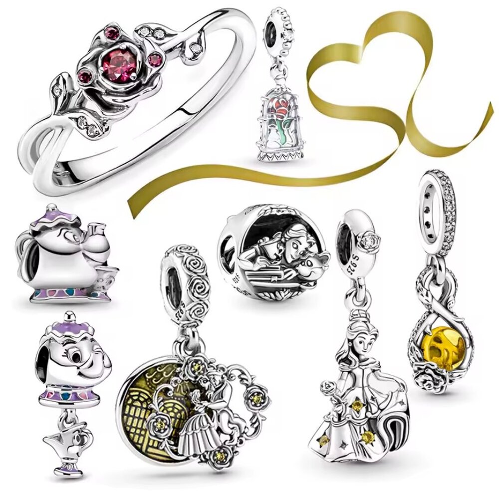1pcs/pair Pandora 925 Sterling Silver Charm/Earrings Women’s Pin Fine Jewelry